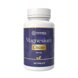 Magnézium Citrát 600 mg - 365 tabliet - Herbatica