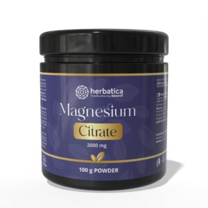 Magnézium Citrát - 100 g prášok  - Herbatica