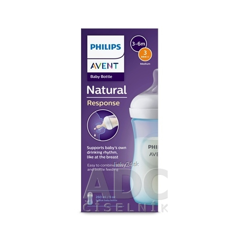 AVENT FĽAŠA Natural Response 260 ml