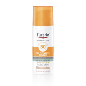 Eucerin SUN DRY TOUCH OIL CONTROL Ochranný krémový gél na tvár SPF 50+ stredne tmavý 50ml