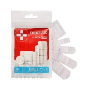FIXAplast FIRST AID SENSITIVE náplasť MIX