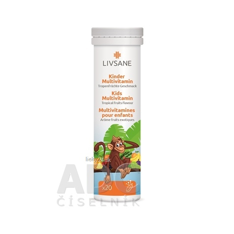LIVSANE A-Z Multivitamín pre deti