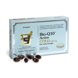 Pharma Nord Bio-Koenzým Q10 Active Gold 100mg 60cps