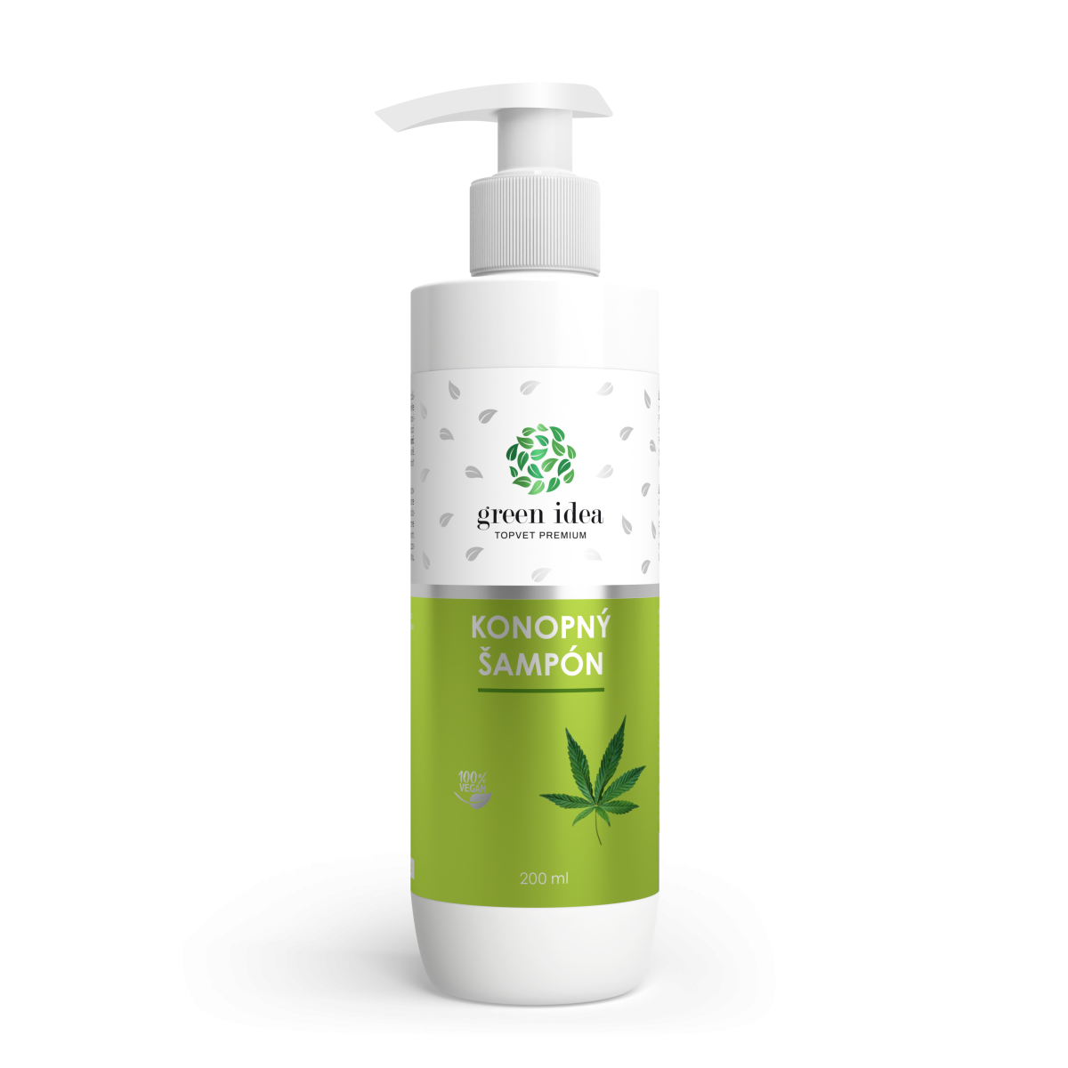 Konopný šampón 200 ml - Green idea