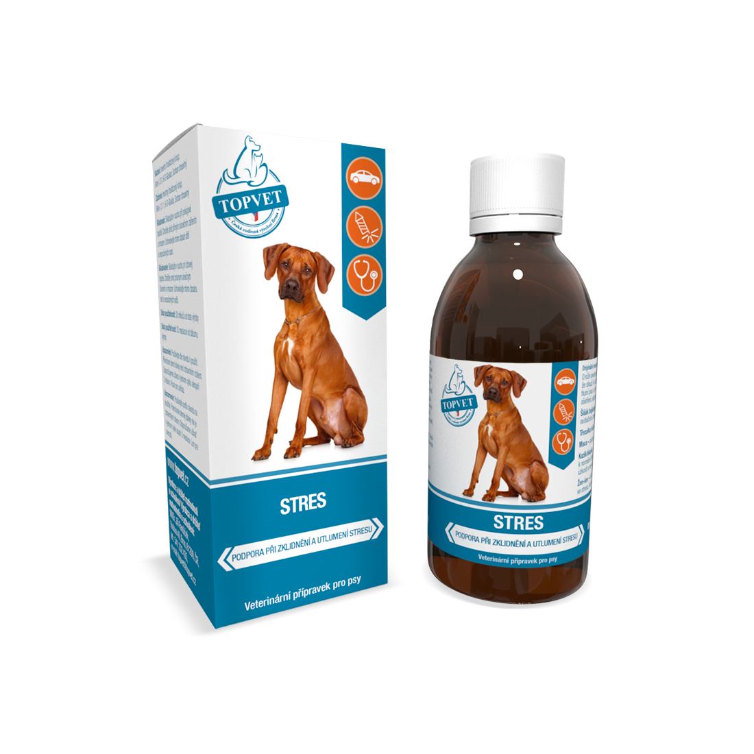 Sirup Stres pre psov 200 ml - Green idea