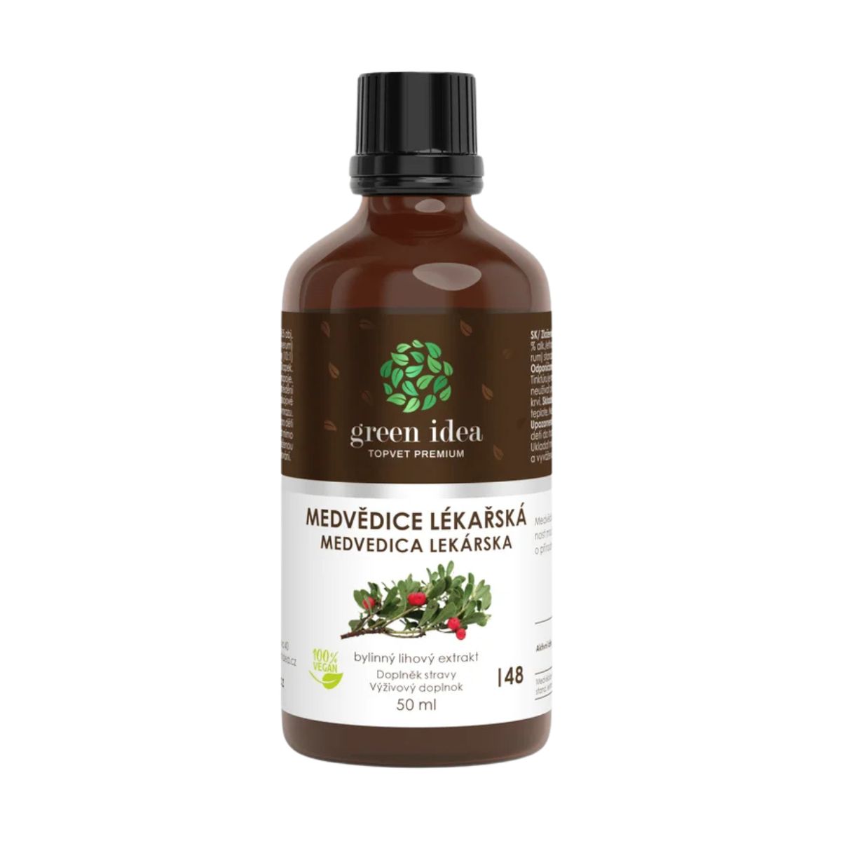 Medvedica lekárska tinktúra – kvapky 50 ml – Green idea