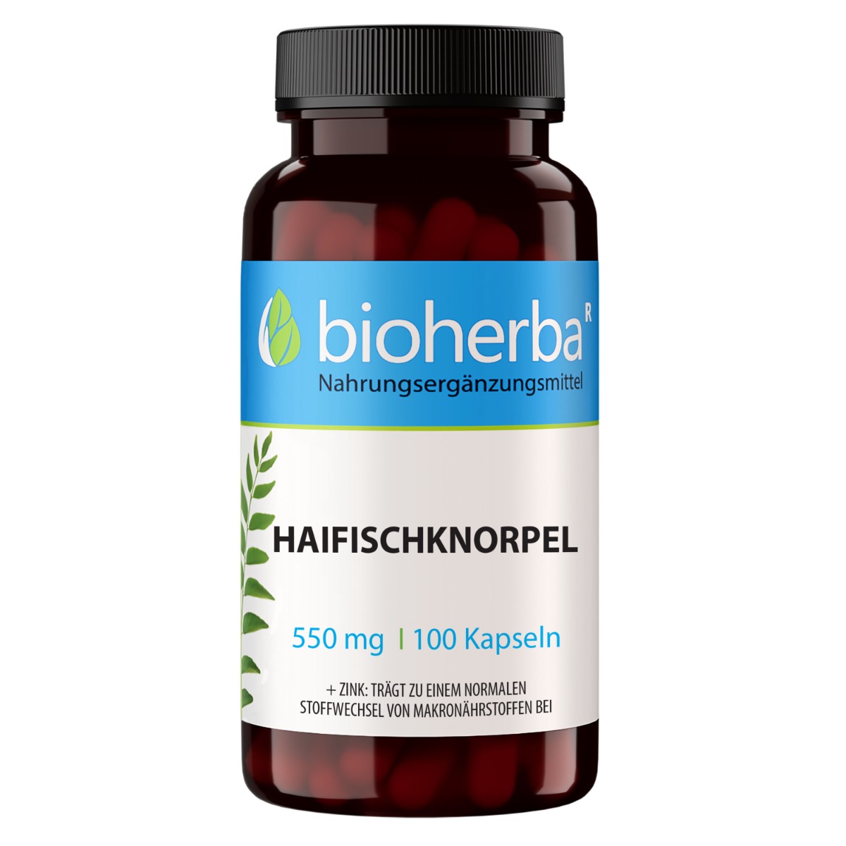 Žraločia chrupavka 550 mg – 100 kapsúl – Bioherba
