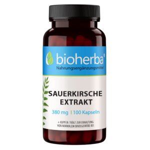 Višňa extrakt 380 mg – 100 kapsúl – Bioherba