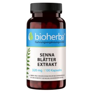 Senna listy extrakt 320 mg – 100 kapsúl – Bioherba