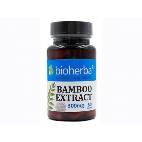 Bambusový extrakt 300 mg – 100 kapsúl – Bioherba
