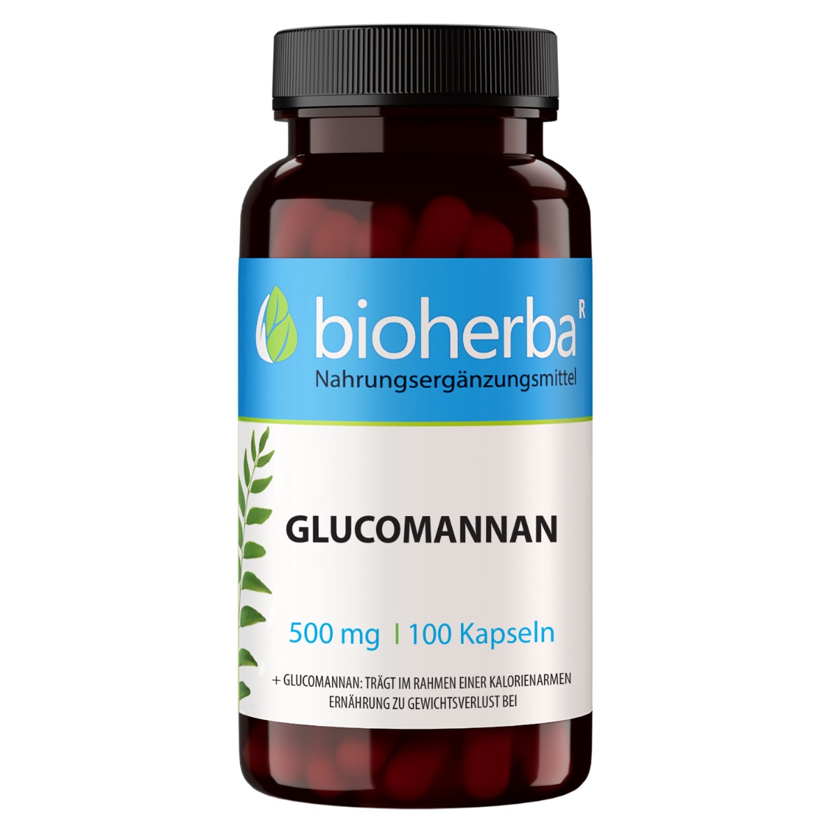 Glucomannan 500 mg – 100 kapsúl – Bioherba