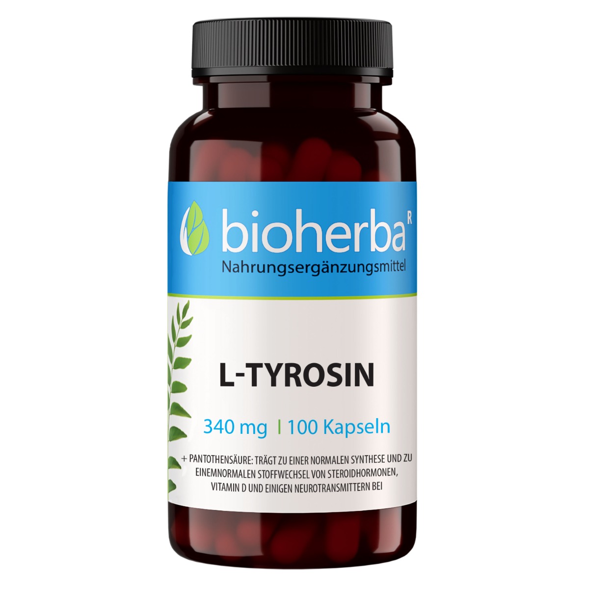 L-Tyrozín 340 mg – 100 kapsúl – Bioherba