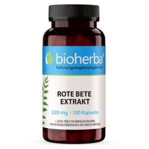 Extrakt z červenej repy 330 mg - 100 kapsúl - Bioherba