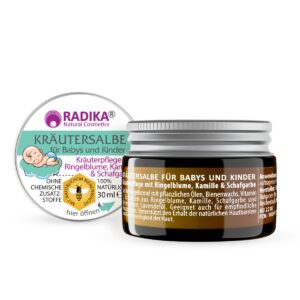 Bylinná masť pre bábätká a deti s harmančekom - 30 ml - Bioherba