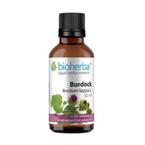 Lopúch väčší - tinktúra kvapky - 50 ml - Bioherba