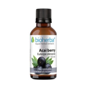 Acai bobule - tinktúra kvapky - 50 ml - Bioherba