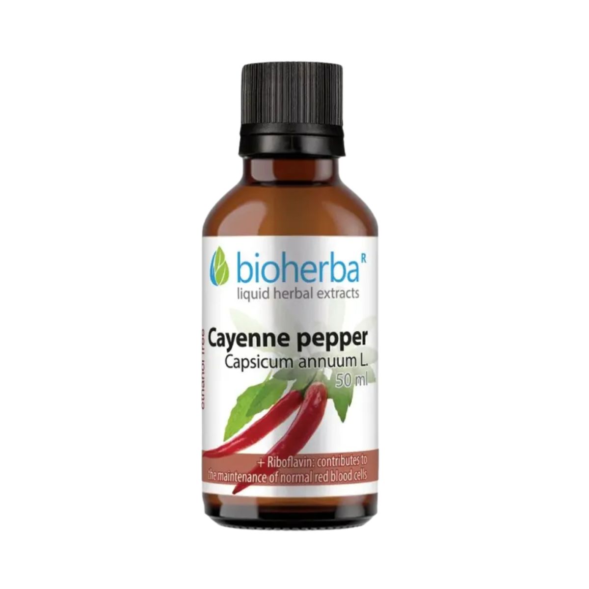 Paprika - tinktúra kvapky - 50 ml - Bioherba