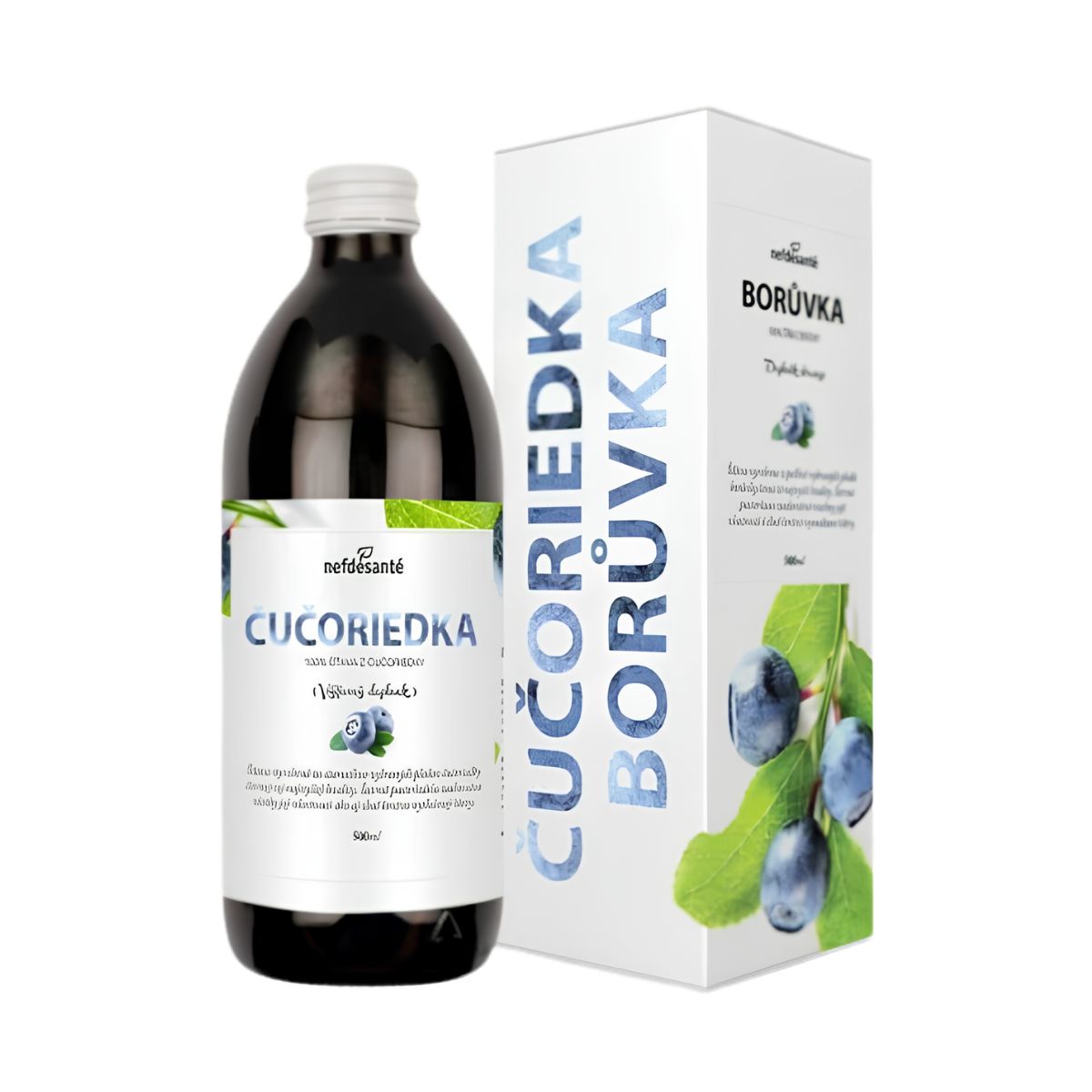 Čučoriedka šťava - 500 ml - Nefdesanté