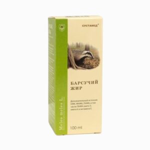 Jazvečia masť (jazvečí tuk čistý) - 100 ml - FitoSila