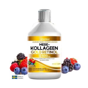 Morský kolagén Gold s retinolom 12 500 mg - 500 ml - Vitateka