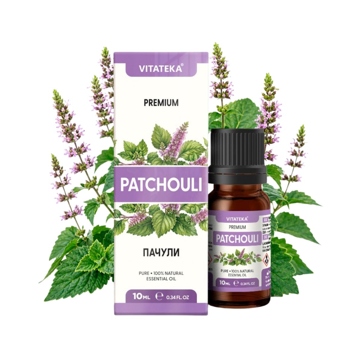 Pačuli esenciálny olej 100 % - 10 ml - Vitateka