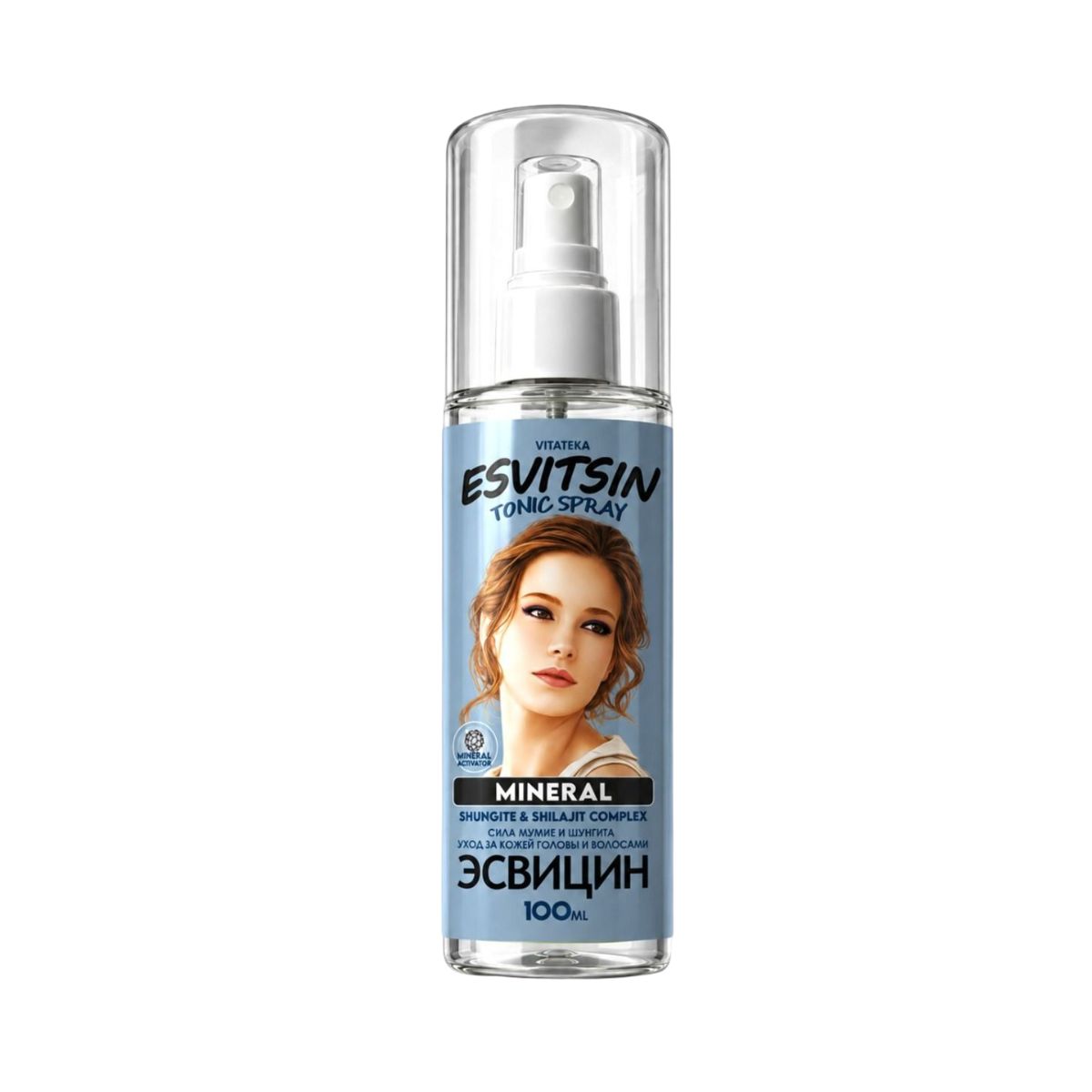 Minerálne tonikum so šungitom a mumiom v spreji Esvitsin - 100 ml - Vitateka