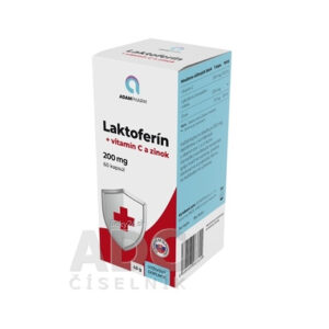 ADAMPharm Laktoferín 200 mg + vitamín C a zinok