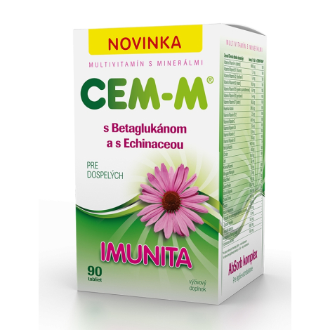 Cem-m pro dospělé Imunita 90 tabliet