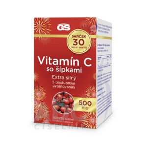 GS Vitamín C 500 mg so šípkami Darček