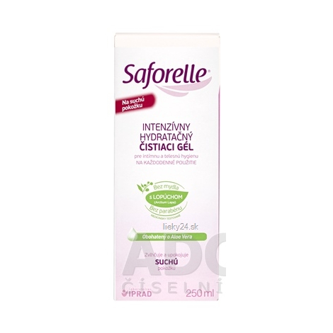 Saforelle INTENZÍVNY HYDRATAČNÝ ČISTIACI GÉL