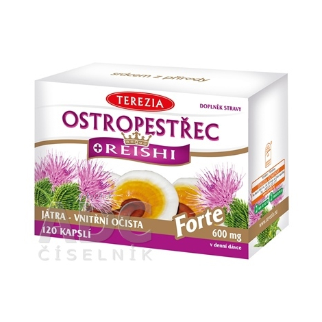 TEREZIA PESTREC + REISHI Forte 120cps