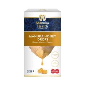 Manuka Health Cukríky Manuka MGO™400+ zázvor a citrón