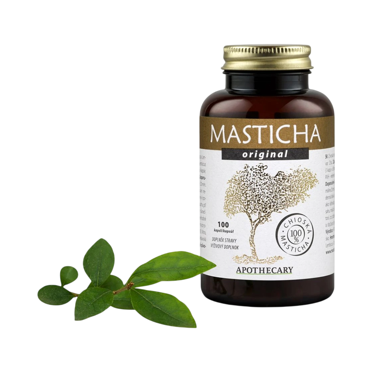 Masticha Terapia Masticha Original – 100 kapsúl