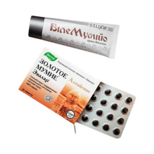 Herbatica Set kráľa liečiv - biele a zlaté mumio