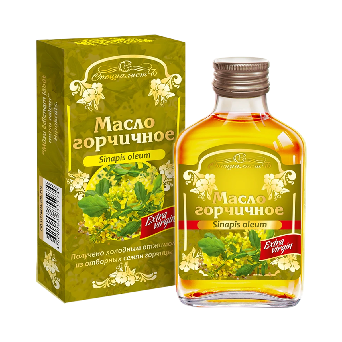 100% horčicový olej lisovaný za studena - Specialist Objem: 100 ml