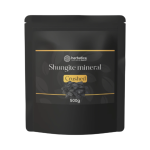 Minerál šungit drť - prírodný filter vody 500g - Herbatica