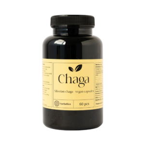 Čaga sibírska - 60 vegánskych kapsúl (300mg/ kapsula) - Herbatica