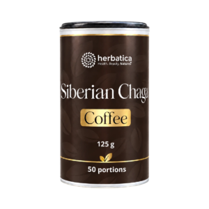 Sibírska čaga s prémiovou instantnou kávou arabica - 125g - Herbatica
