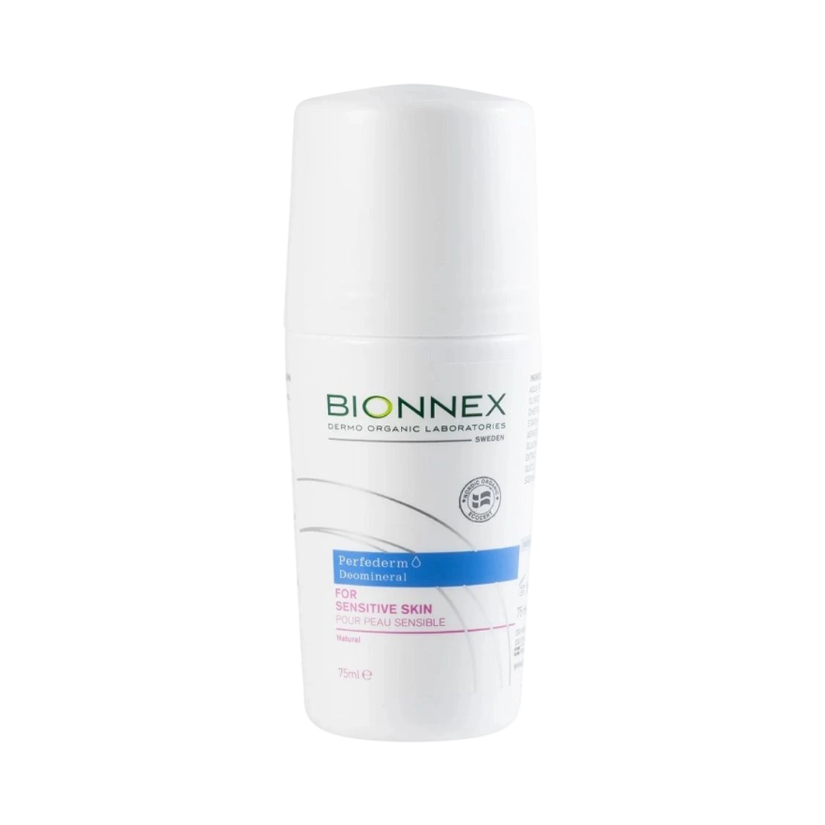 Minerálny deodorant roll-on na citlivú pokožku - 75ml - Bionnex