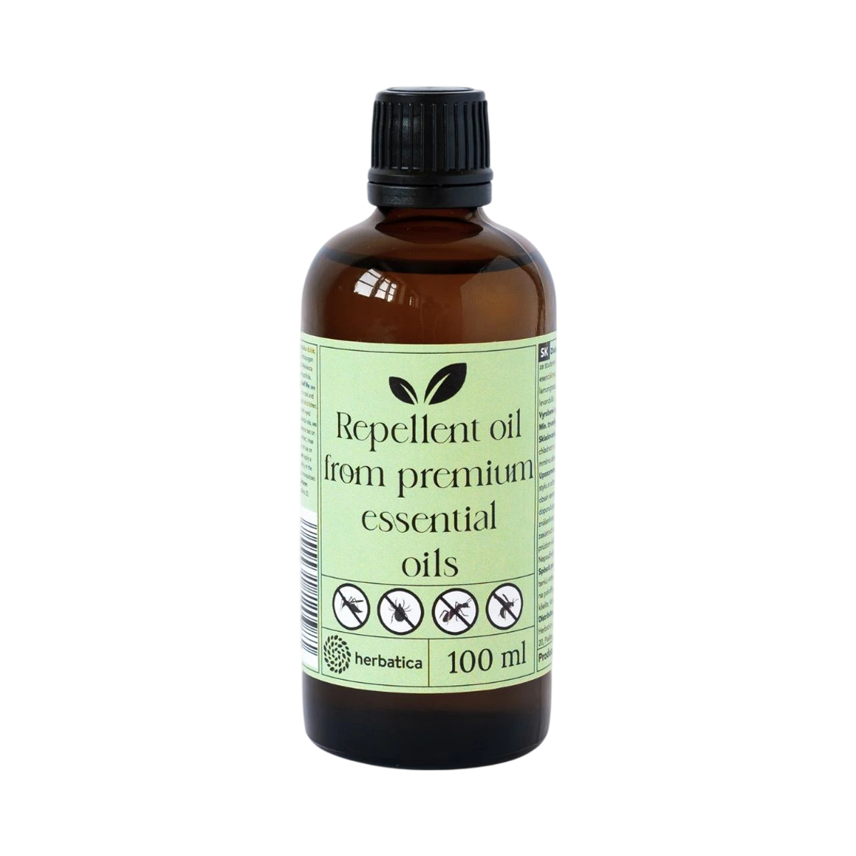 Olejový repelent z prémiových esenciálnych olejov - 100 ml - Herbatica