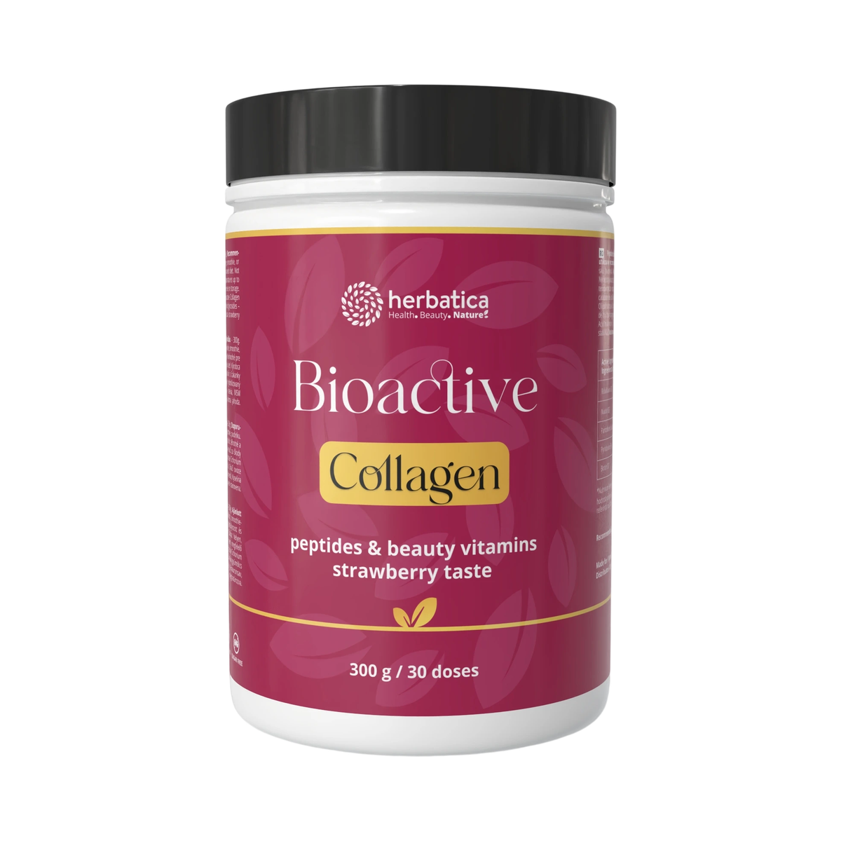 Bioaktívny kolagén s peptidmi a vitamínmi pre krásu