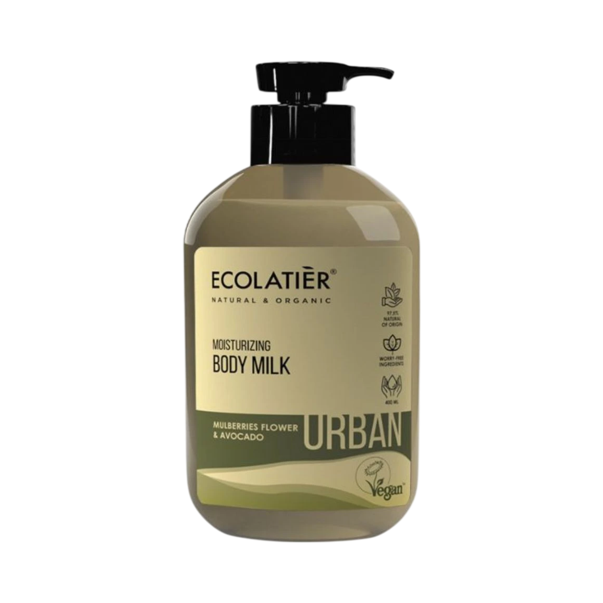 Telové mlieko hydratačné - 400 ml - Ecolatier