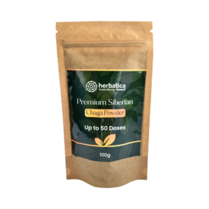 100% Prémiová čaga sibírska jemný prášok - 100g - Herbatica