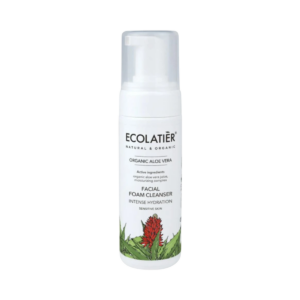 Čistiaca pena na tvár intenzívne hydratačná Organic Aloe Vera - 150 ml - Ecolatier