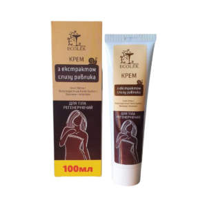 Telový regeneračný krém s extraktom zo slimačieho slizu - 100 ml - Ecolek