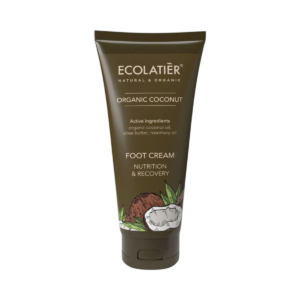 EcoLatier Krém na nohy regeneračný Organic Coconut - 100 ml -Ecolatier
