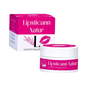 LIPSTICANN NATUR konopný balzam na pery s včelím voskom - 15 ml - Annabis
