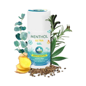 MENTHOL ULTRA GEL – konopný masážny gél s dvojitým efektom - 90 ml - Annabis
