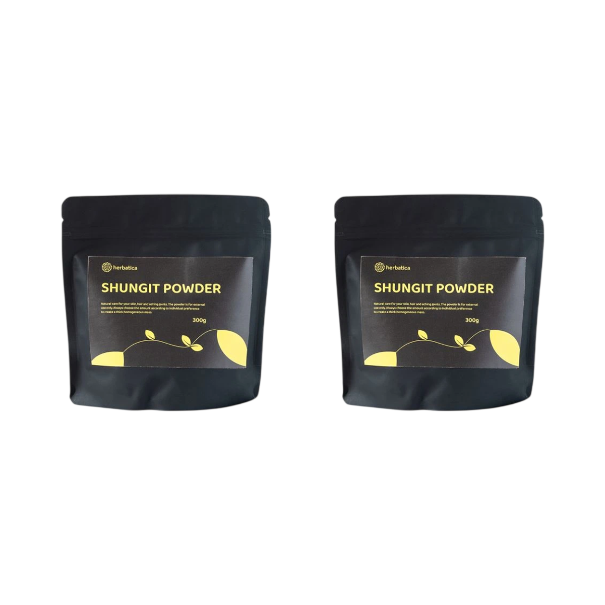 Zvýhodnený set: 2 x Šungit púder - 300g - Herbatica