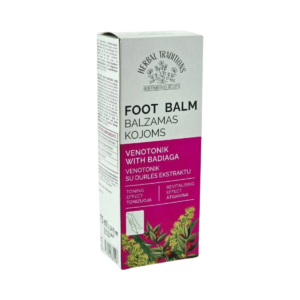 Krém-balzam na nohy s výťažkami z bylín a badyagy - 75ml - Herbal Traditions